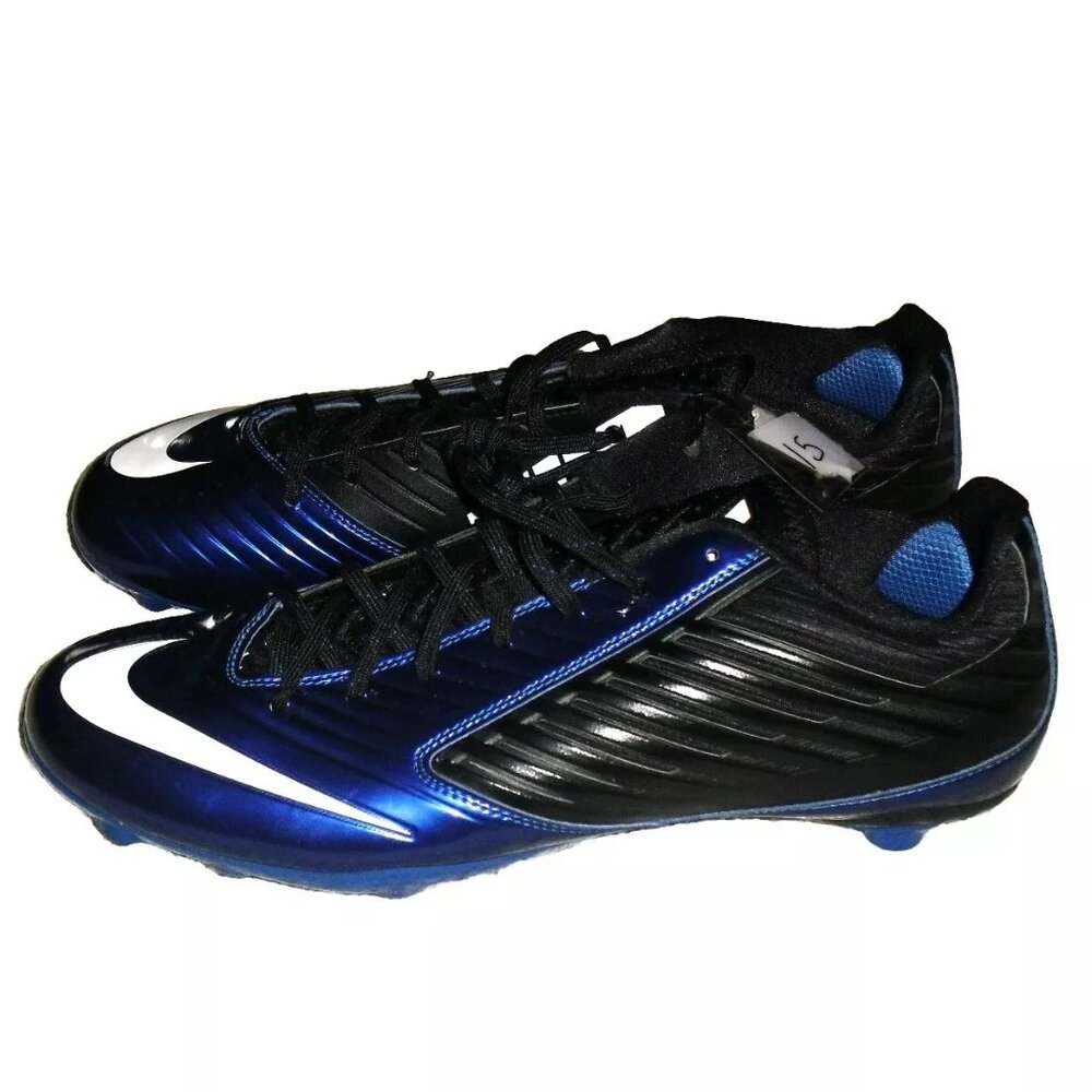 Nike Vapor Speed Low TD Mens Cleats sz. 15 Blue Black No Spikes Studs New No Box